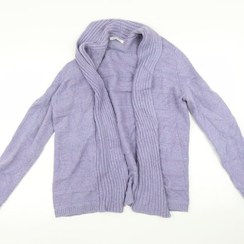Classic Womens Purple   Cardigan Jumper Size 14