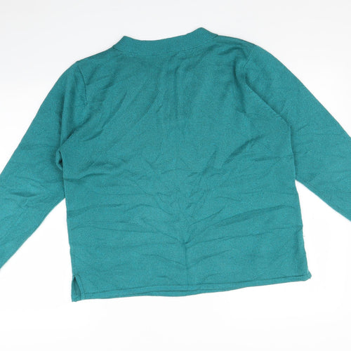 reflect Womens Blue   Pullover Jumper Size M