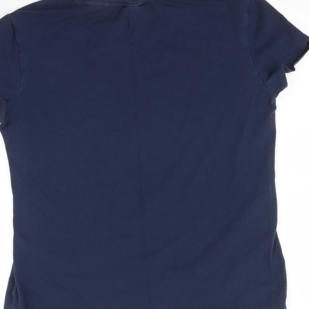 adidas Womens Blue   Basic T-Shirt Size 12  - London Marathon