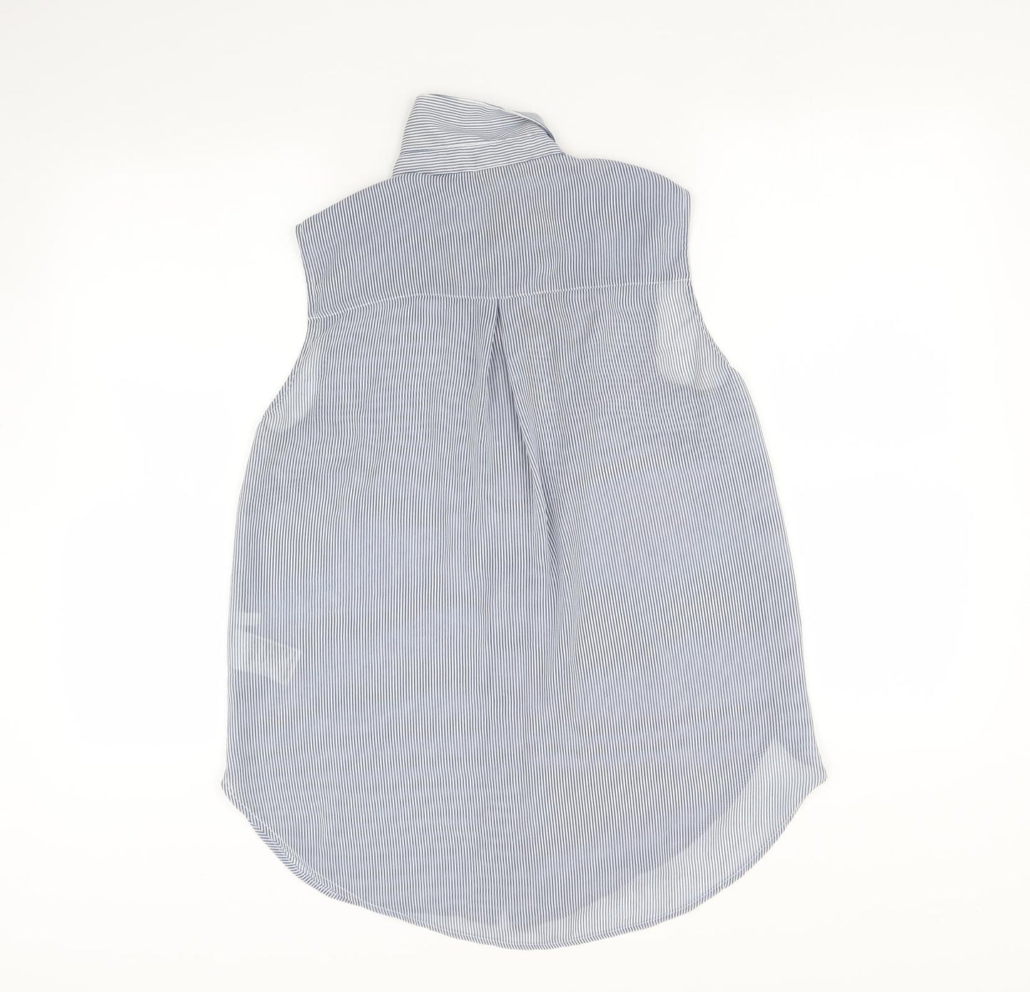 H&M Womens Multicoloured Striped   Button-Up Size 8