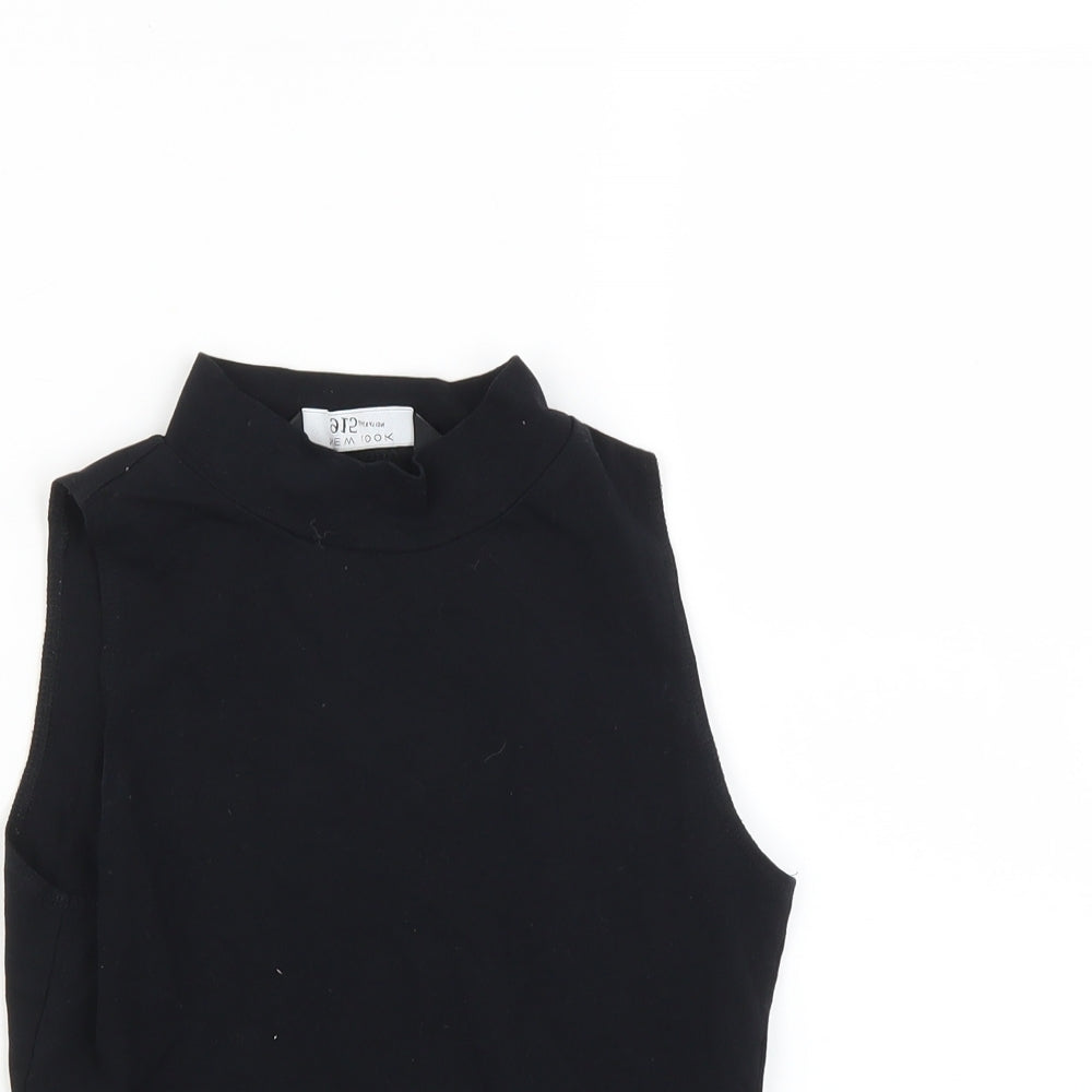 New Look Girls Black   Basic T-Shirt Size 10-11 Years