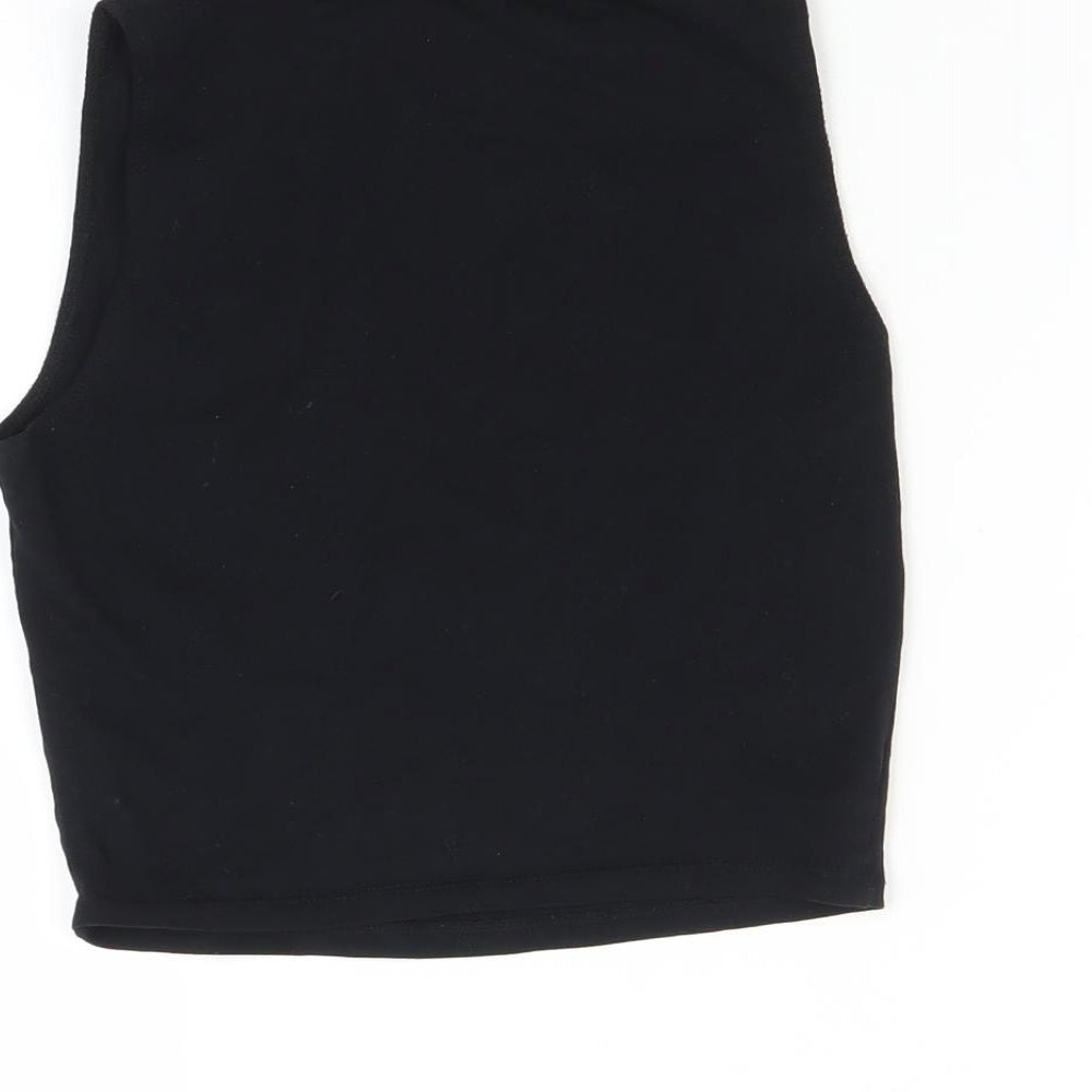 New Look Girls Black   Basic T-Shirt Size 10-11 Years