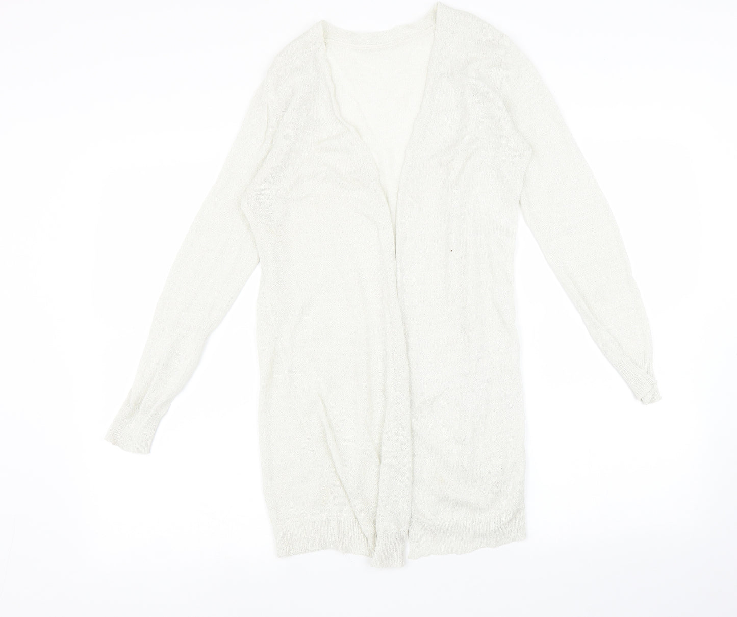 Preworn Womens Ivory   Cardigan Jumper Size M