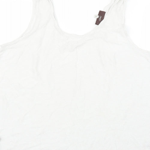 Nxte Womens Ivory   Camisole T-Shirt Size 20