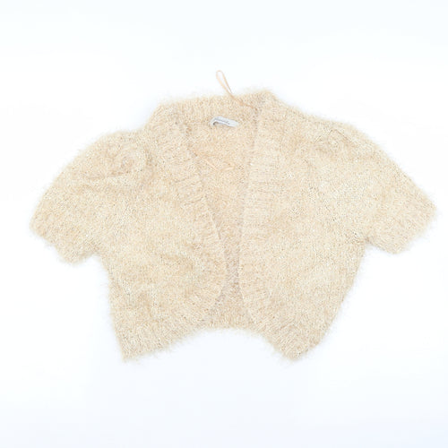 Peacocks Womens Beige   Cardigan Jumper Size M