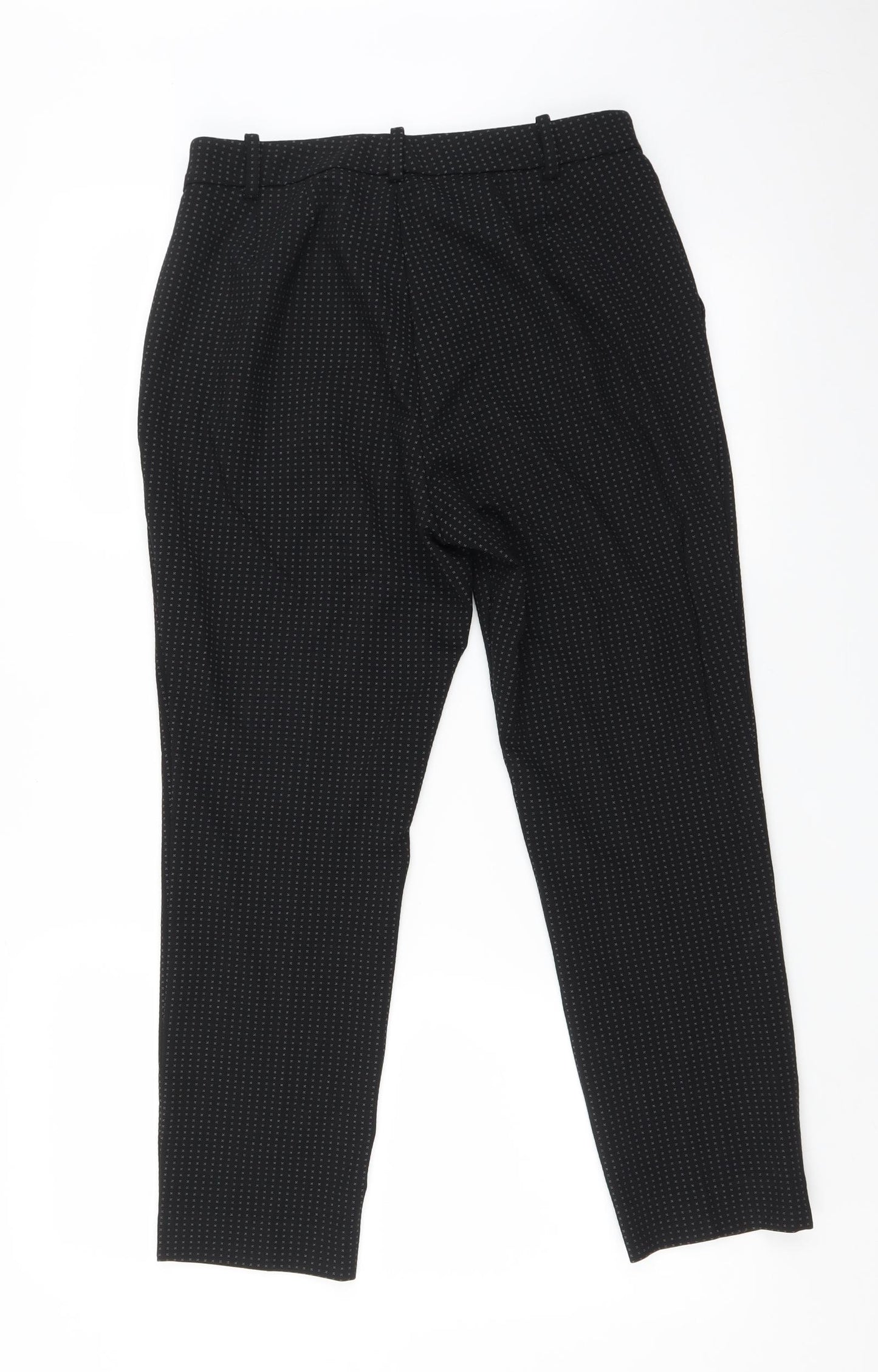 Marks and Spencer Womens Multicoloured Polka Dot  Trousers  Size 12 L26 in