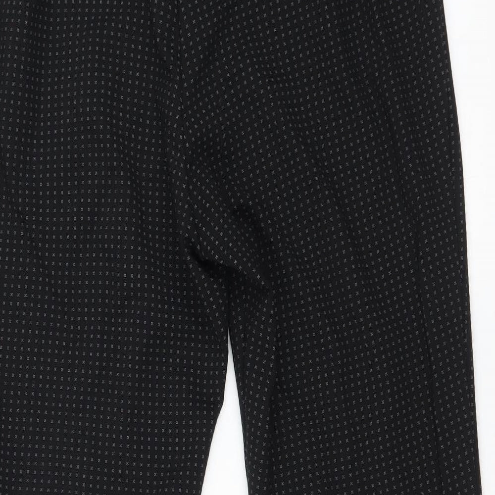 Marks and Spencer Womens Multicoloured Polka Dot  Trousers  Size 12 L26 in