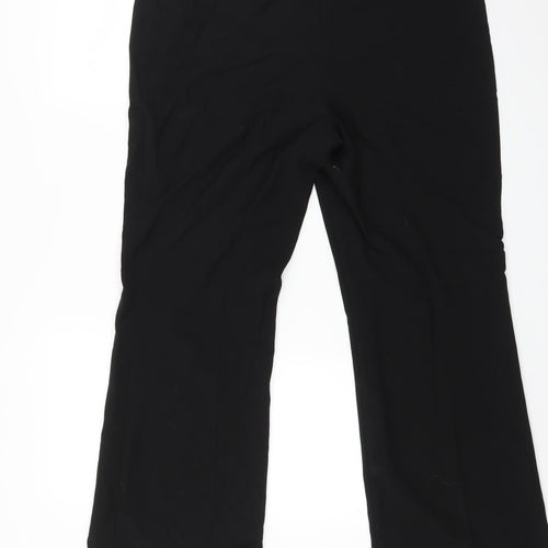 F&F Womens Black   Trousers  Size 14 L28 in