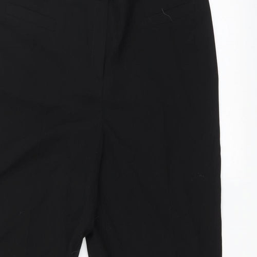 F&F Womens Black   Trousers  Size 14 L28 in