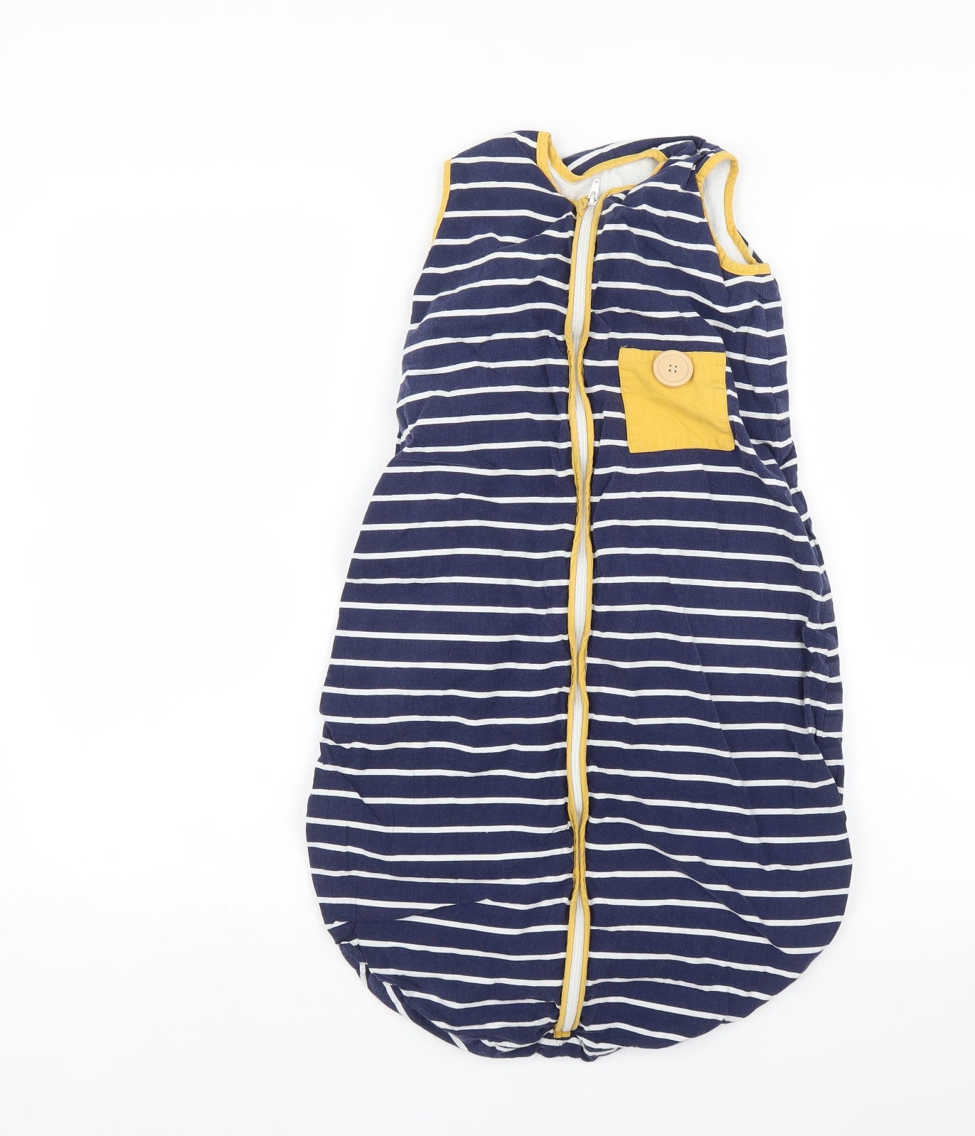 Mothercare Baby Multicoloured Striped  Babygrow One-Piece Size 18 Months  - Growbag