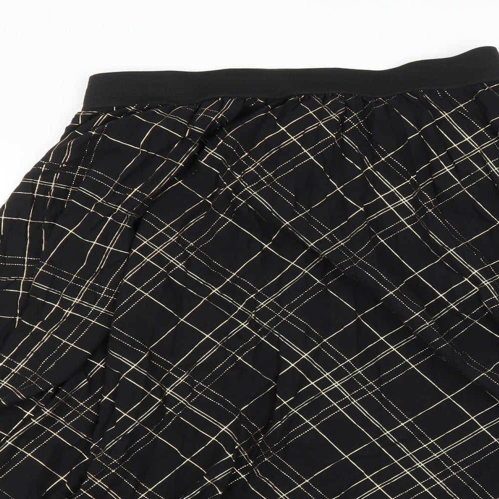 Roman Womens Multicoloured Check  A-Line Skirt Size 14