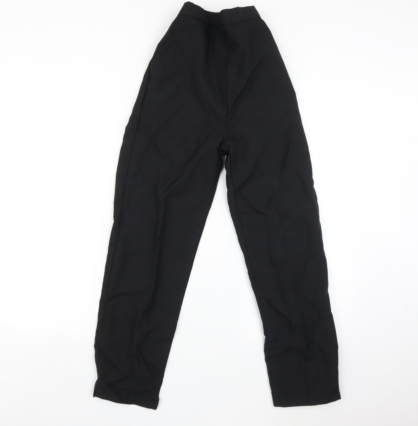 Preworn Womens Black   Trousers  Size 12 L26 in