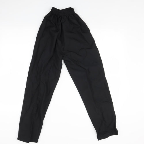 Preworn Womens Black   Trousers  Size 12 L26 in