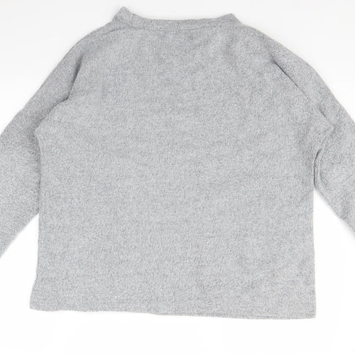 Zara Womens Grey   Pullover Jumper Size S
