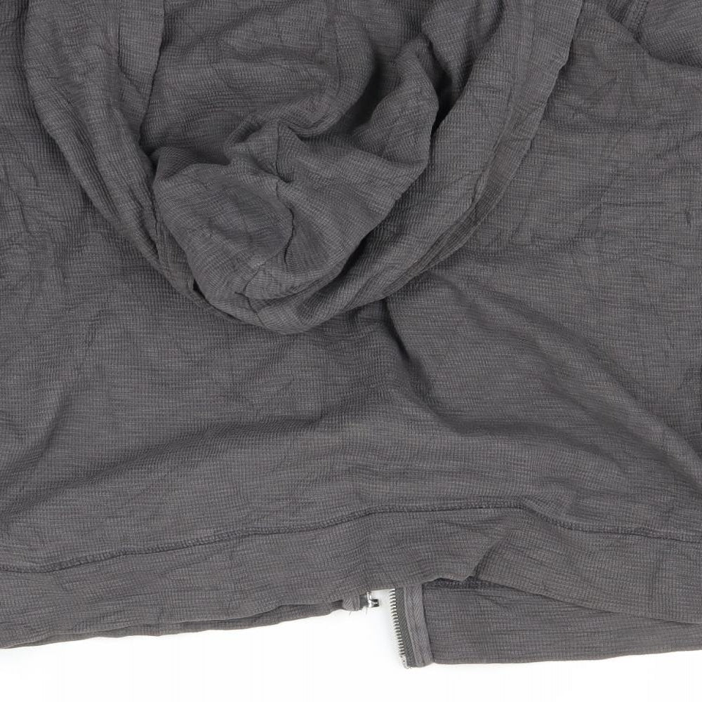 All saints Womens Grey   Full Zip Hoodie Size S