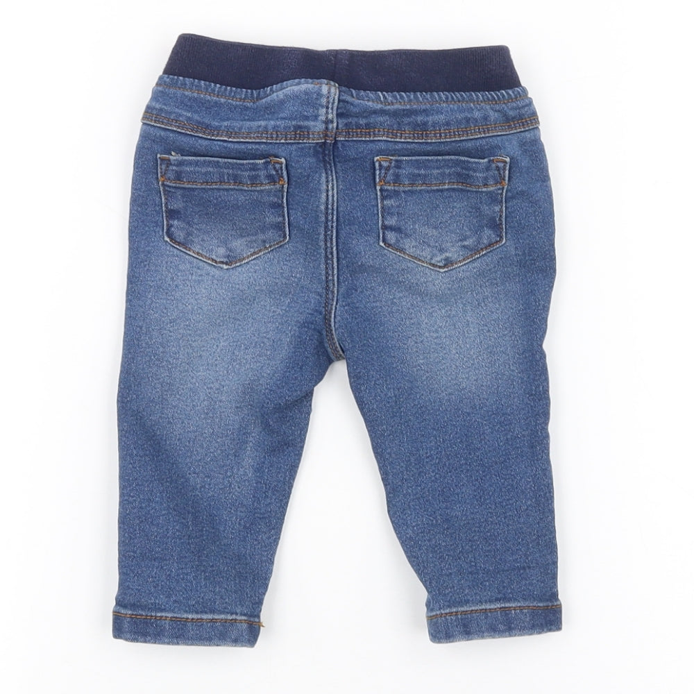 John Lewis Baby Blue    Jeans Size 3-6 Months