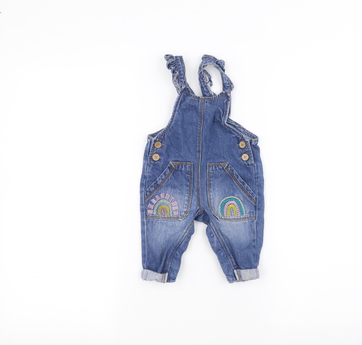 NEXT Baby Blue   Dungaree One-Piece Size 3-6 Months