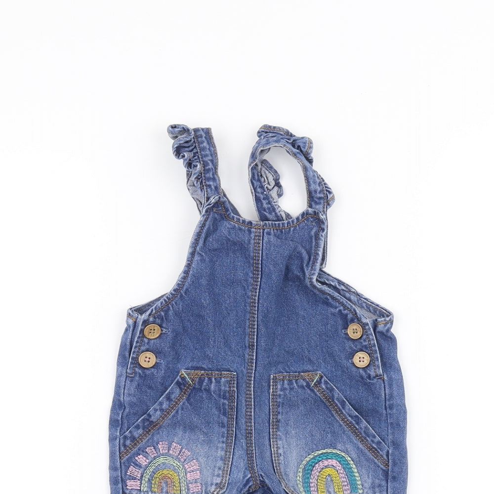 NEXT Baby Blue   Dungaree One-Piece Size 3-6 Months