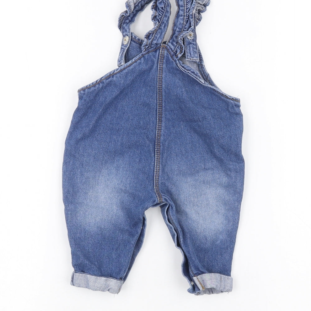 NEXT Baby Blue   Dungaree One-Piece Size 3-6 Months
