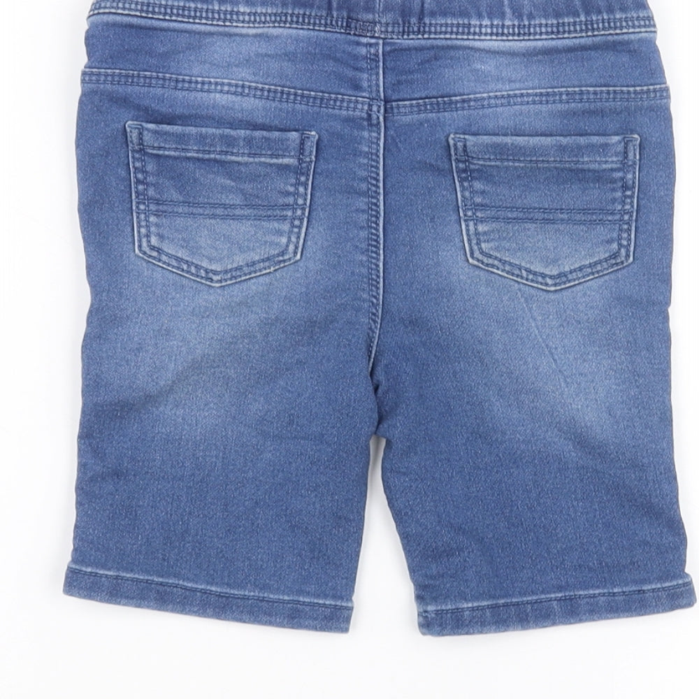baby boy Boys Blue  Denim Bermuda Shorts Size 2 Years