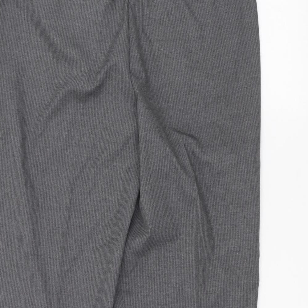 Burton Mens Grey   Trousers  Size 38 in L29 in
