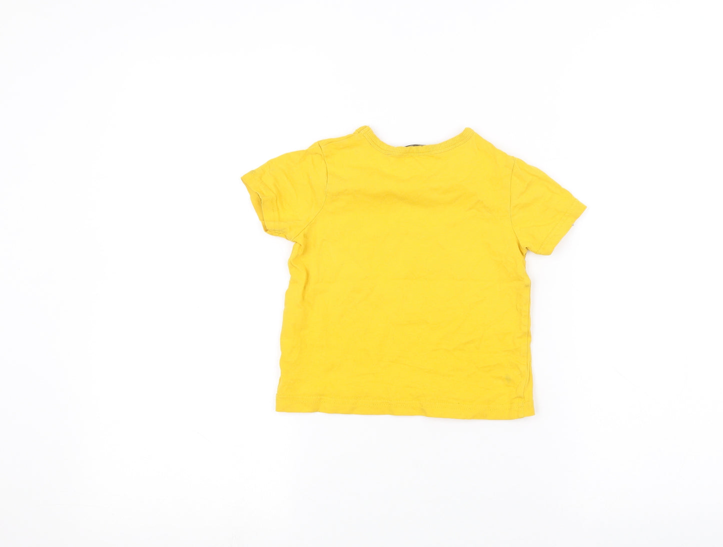 George Baby Yellow   Basic T-Shirt Size 18-24 Months