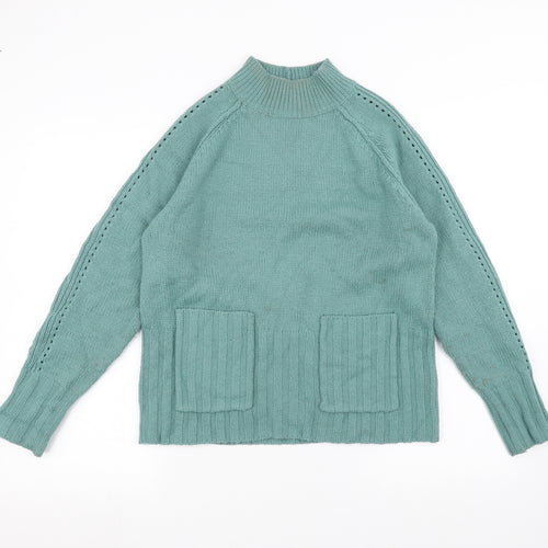 NEXT Womens Green   Pullover Jumper Size 10