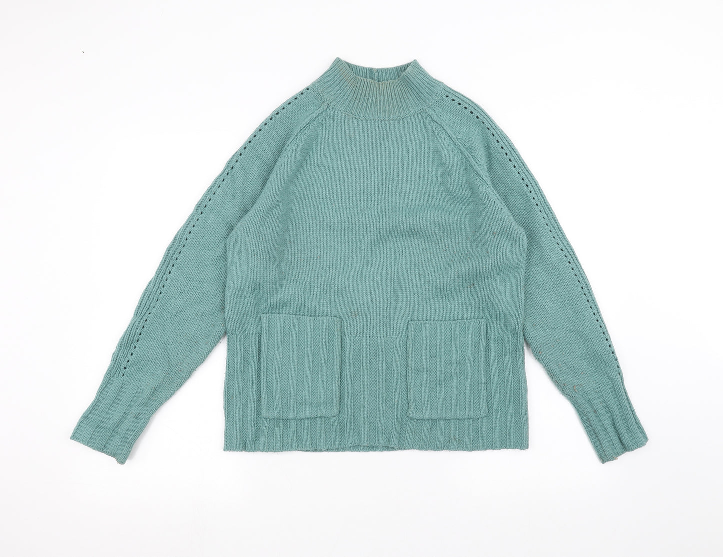 NEXT Womens Green   Pullover Jumper Size 10