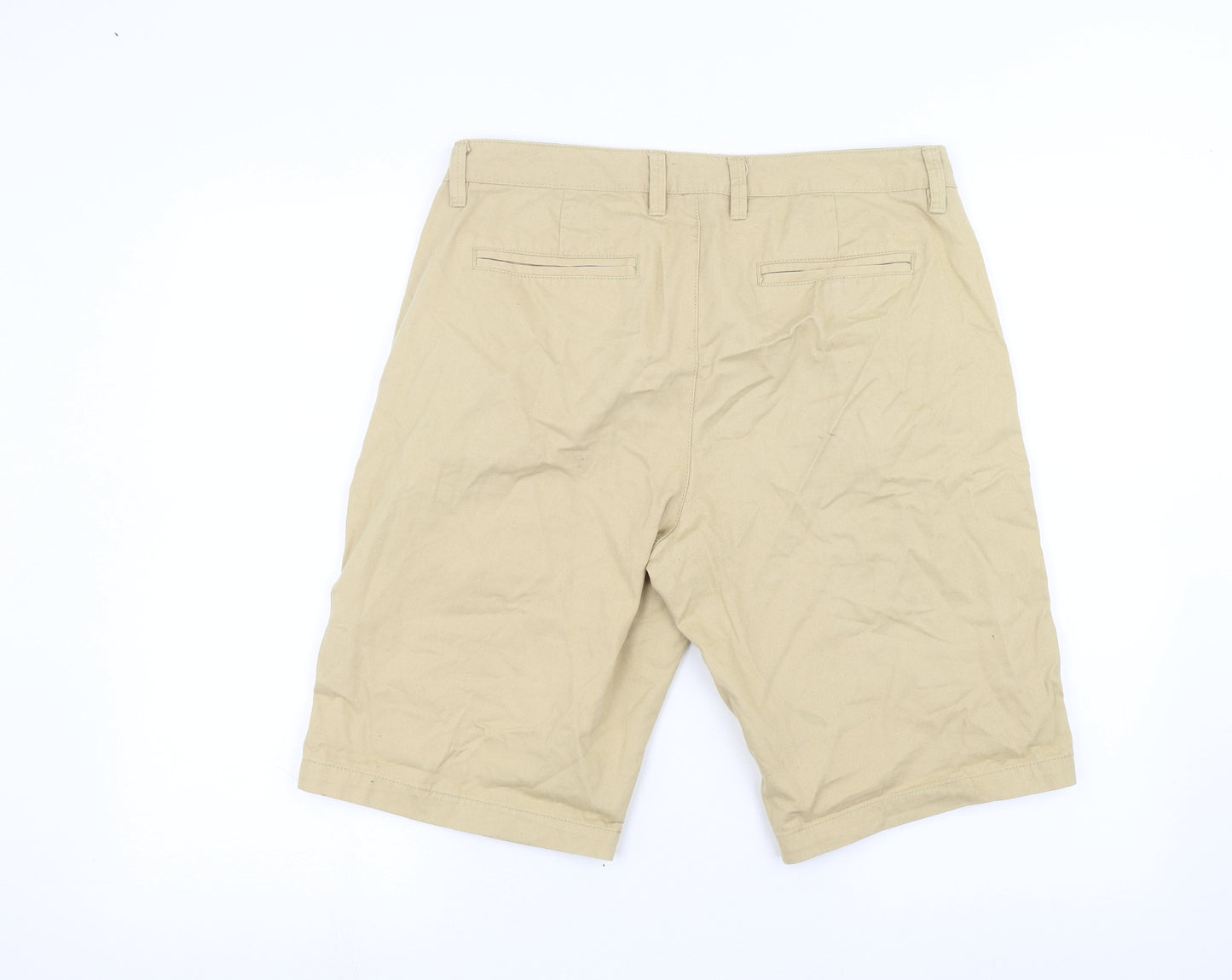 Cedar Wood State Mens Brown   Chino Shorts Size 32 in