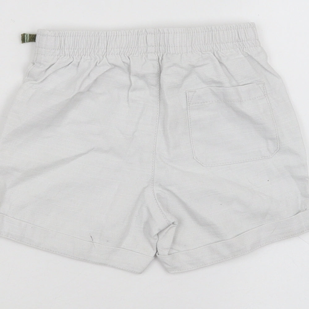 Primark Baby White   Cropped Trousers Size 6-9 Months