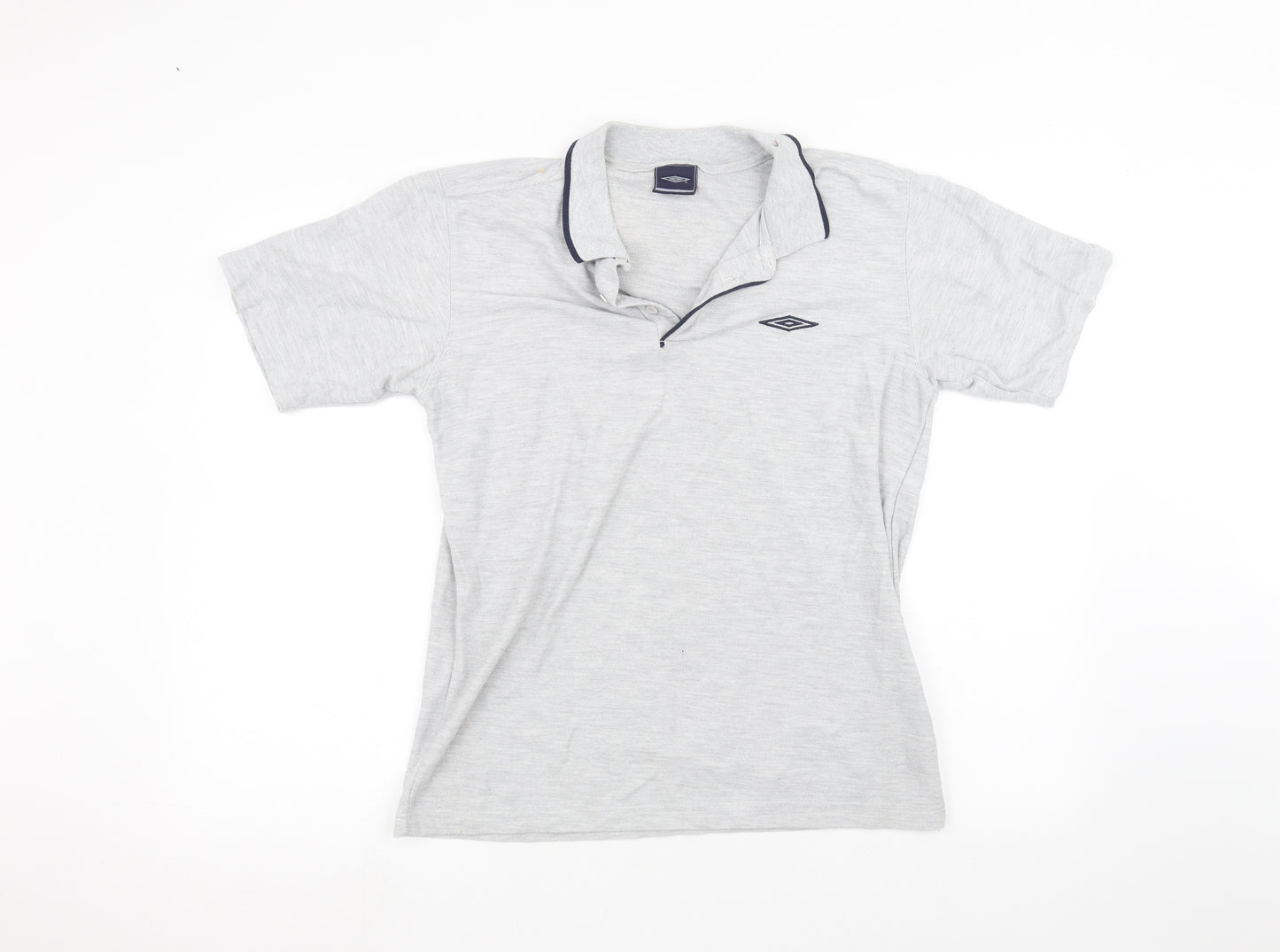 Umbro Mens Grey    Polo Size M
