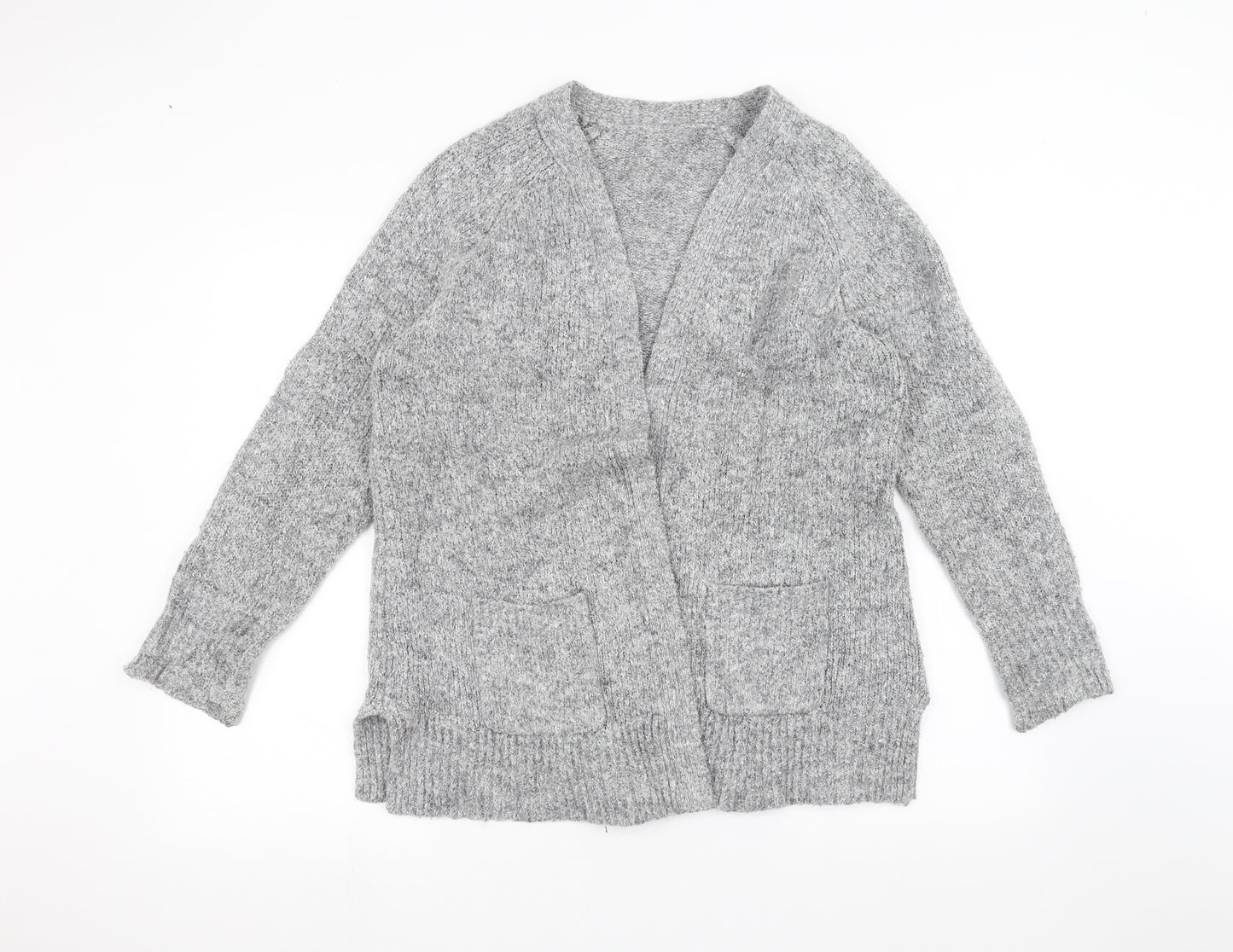 M&Co Womens Grey   Jacket Coatigan Size 16
