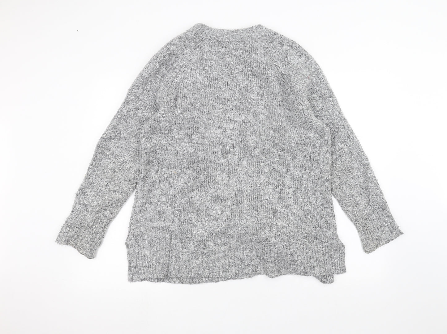 M&Co Womens Grey   Jacket Coatigan Size 16