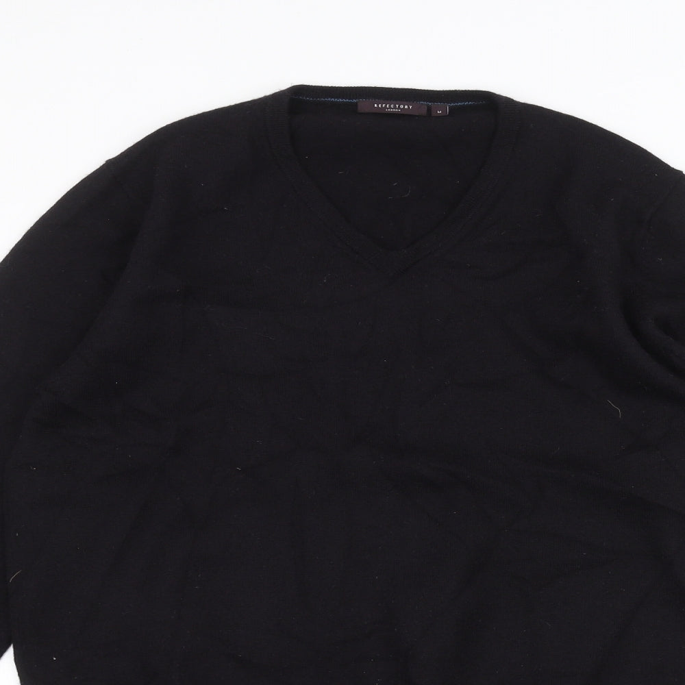 Refectiory Womens Black   Basic T-Shirt Size M