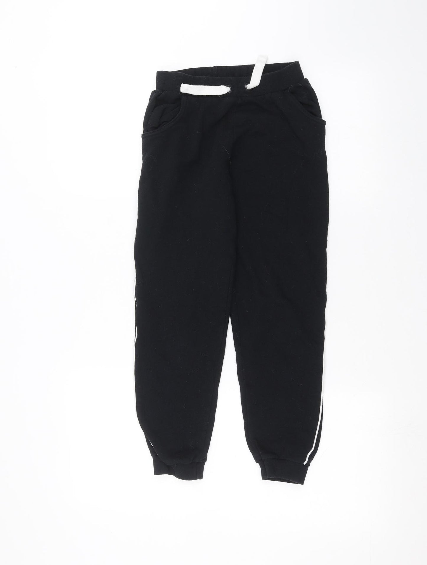 E-vie Girls Black   Sweatpants Trousers Size 9-10 Years