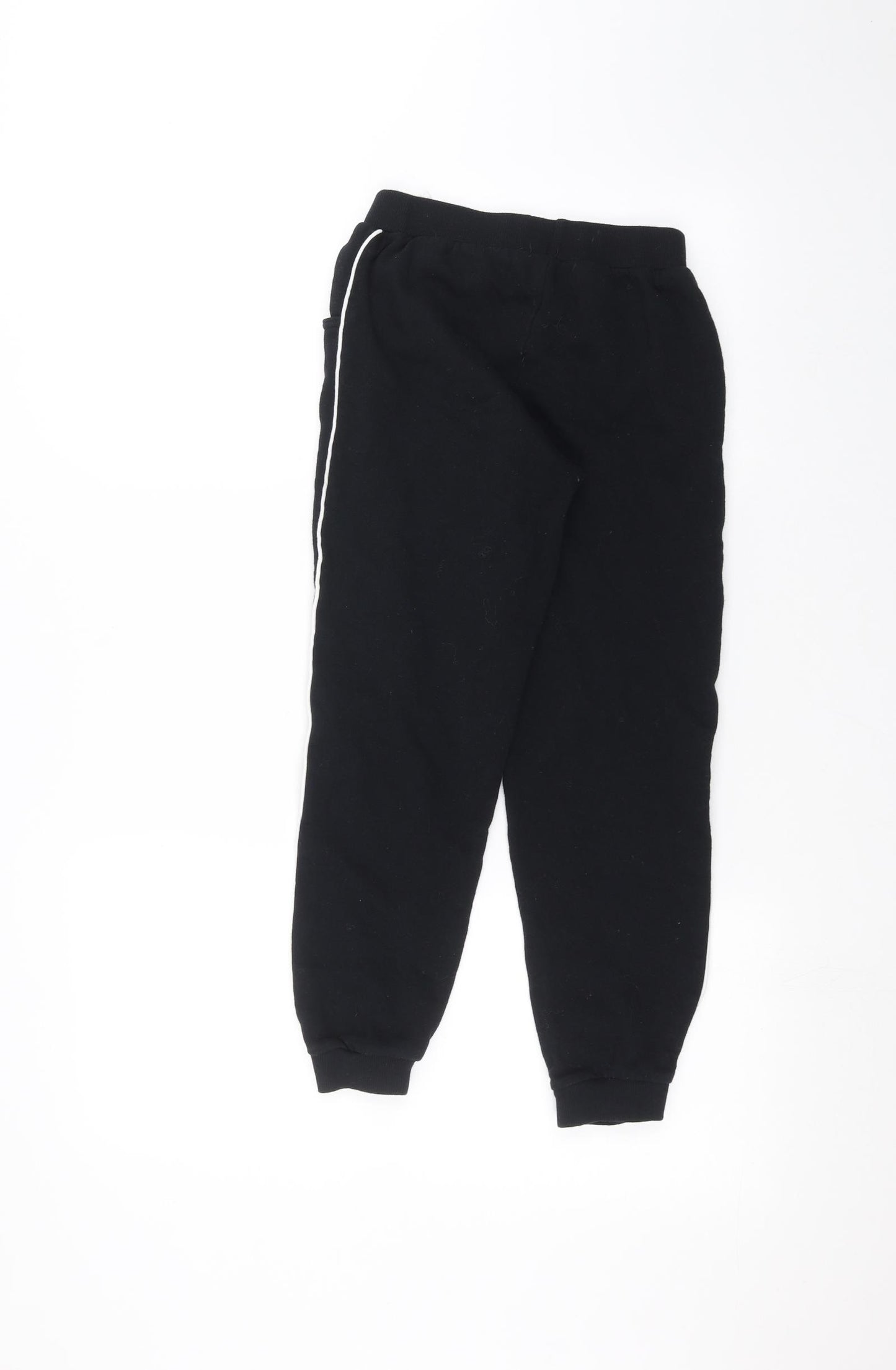 E-vie Girls Black   Sweatpants Trousers Size 9-10 Years