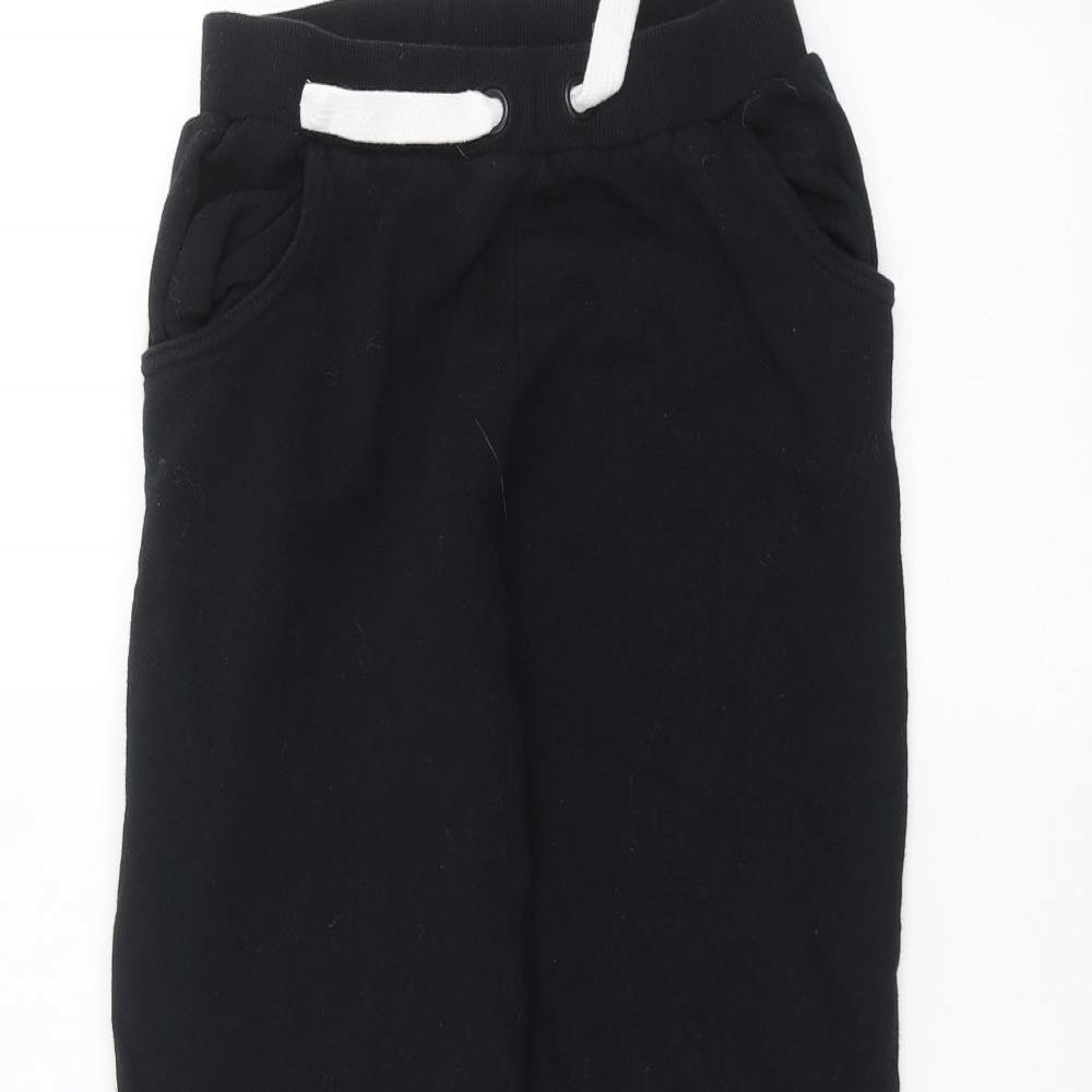 E-vie Girls Black   Sweatpants Trousers Size 9-10 Years