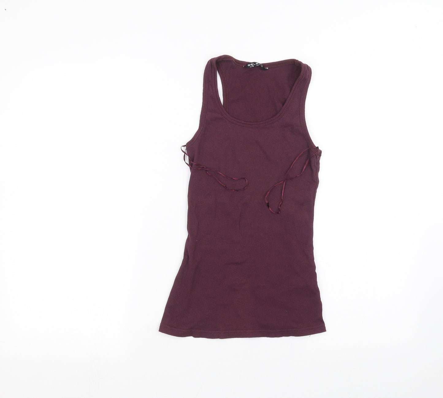Select Womens Purple   Basic Tank Size 8