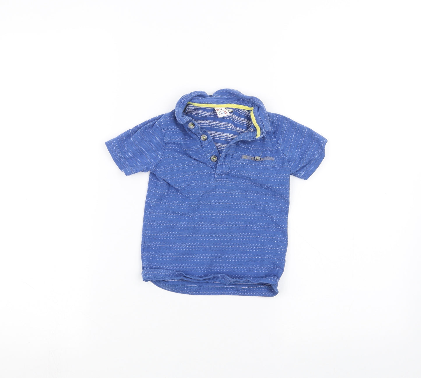 Mini Club Baby Blue   Basic Polo Size 18-24 Months