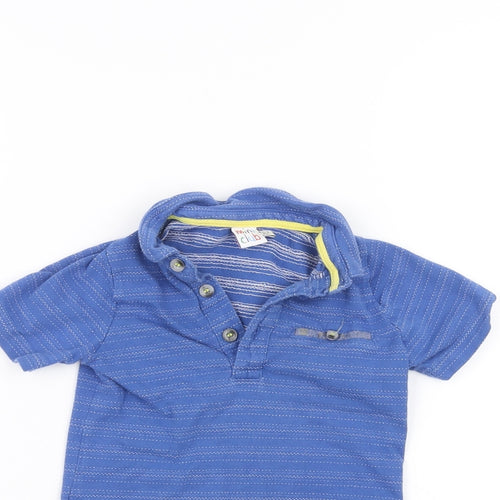 Mini Club Baby Blue   Basic Polo Size 18-24 Months