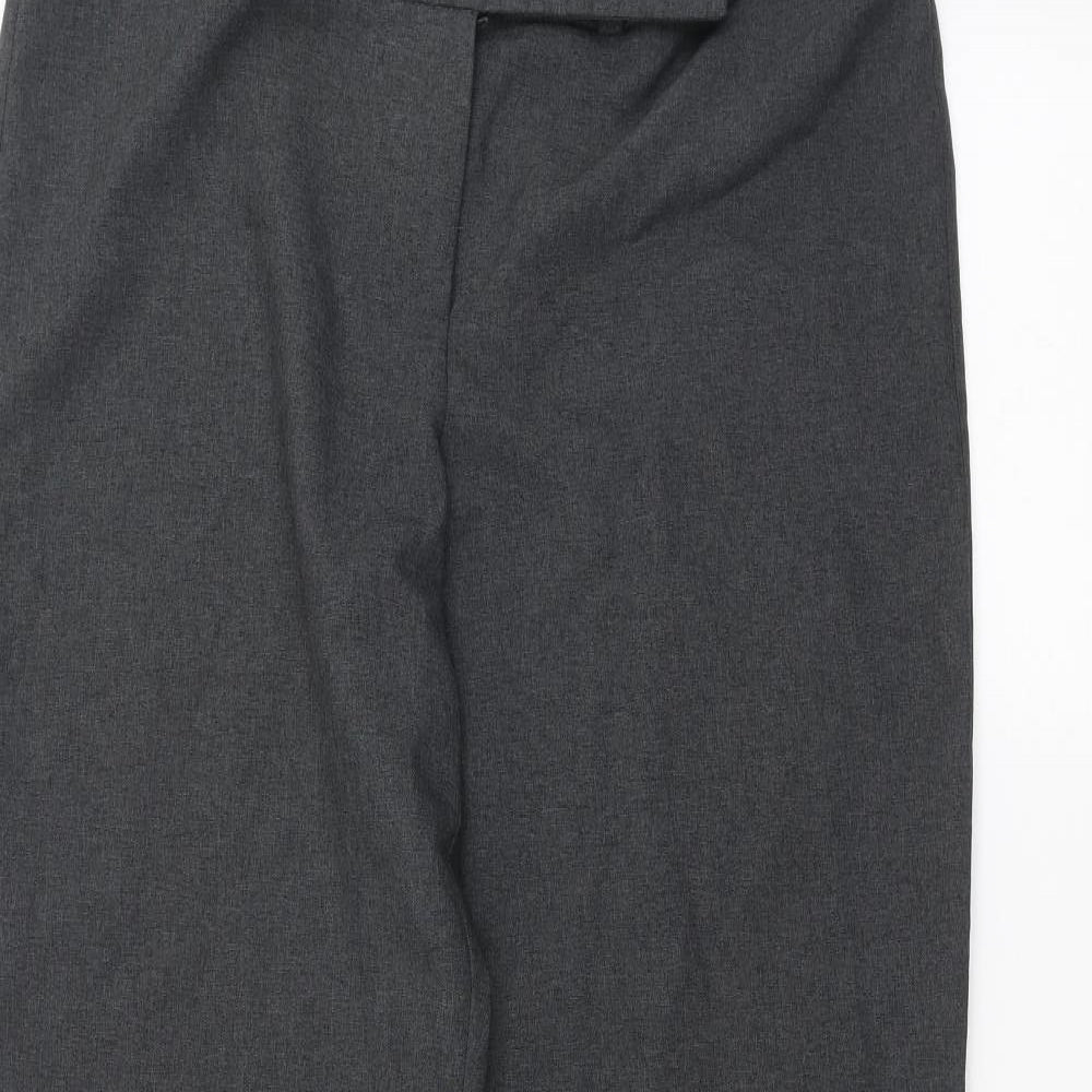 George Womens Grey   Trousers  Size 14 L27 in