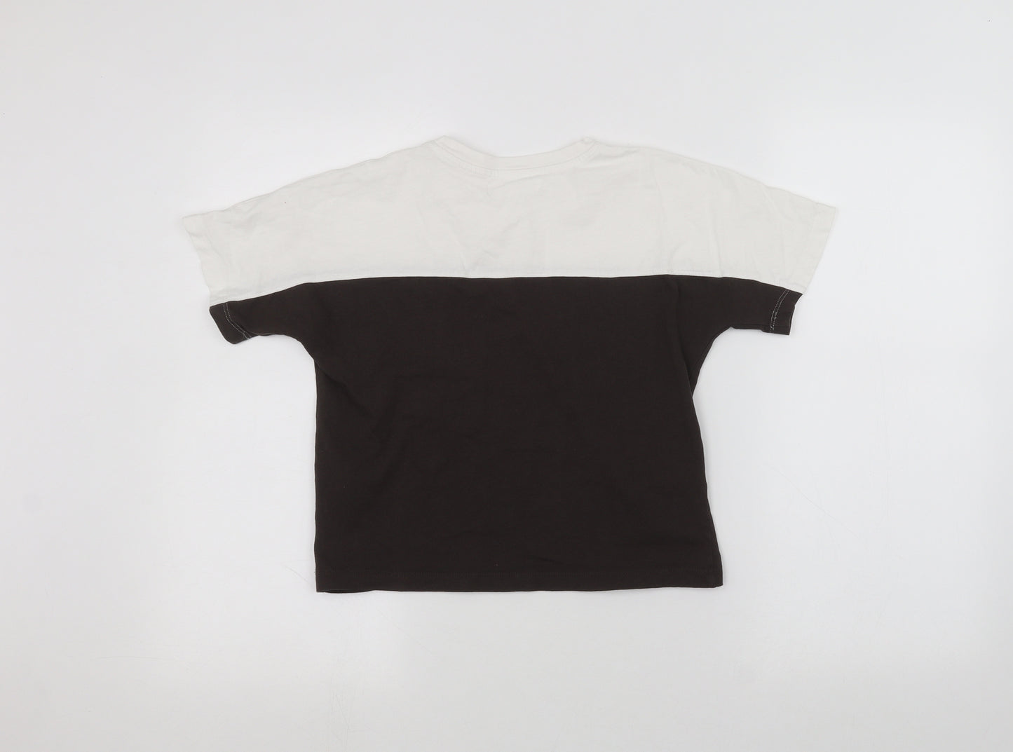 Zara Womens White   Basic T-Shirt Size 6