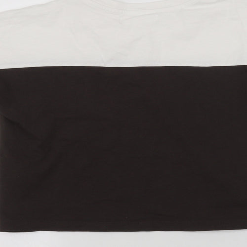 Zara Womens White   Basic T-Shirt Size 6