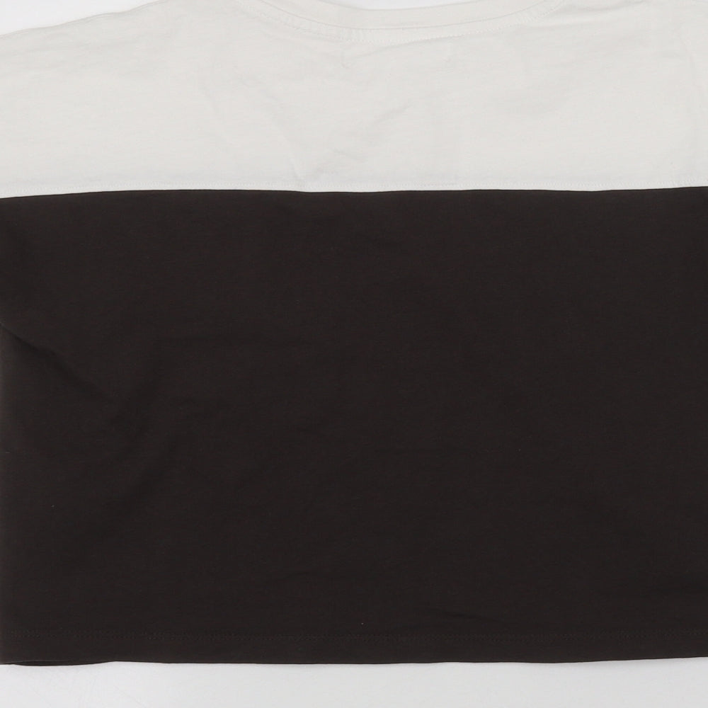 Zara Womens White   Basic T-Shirt Size 6
