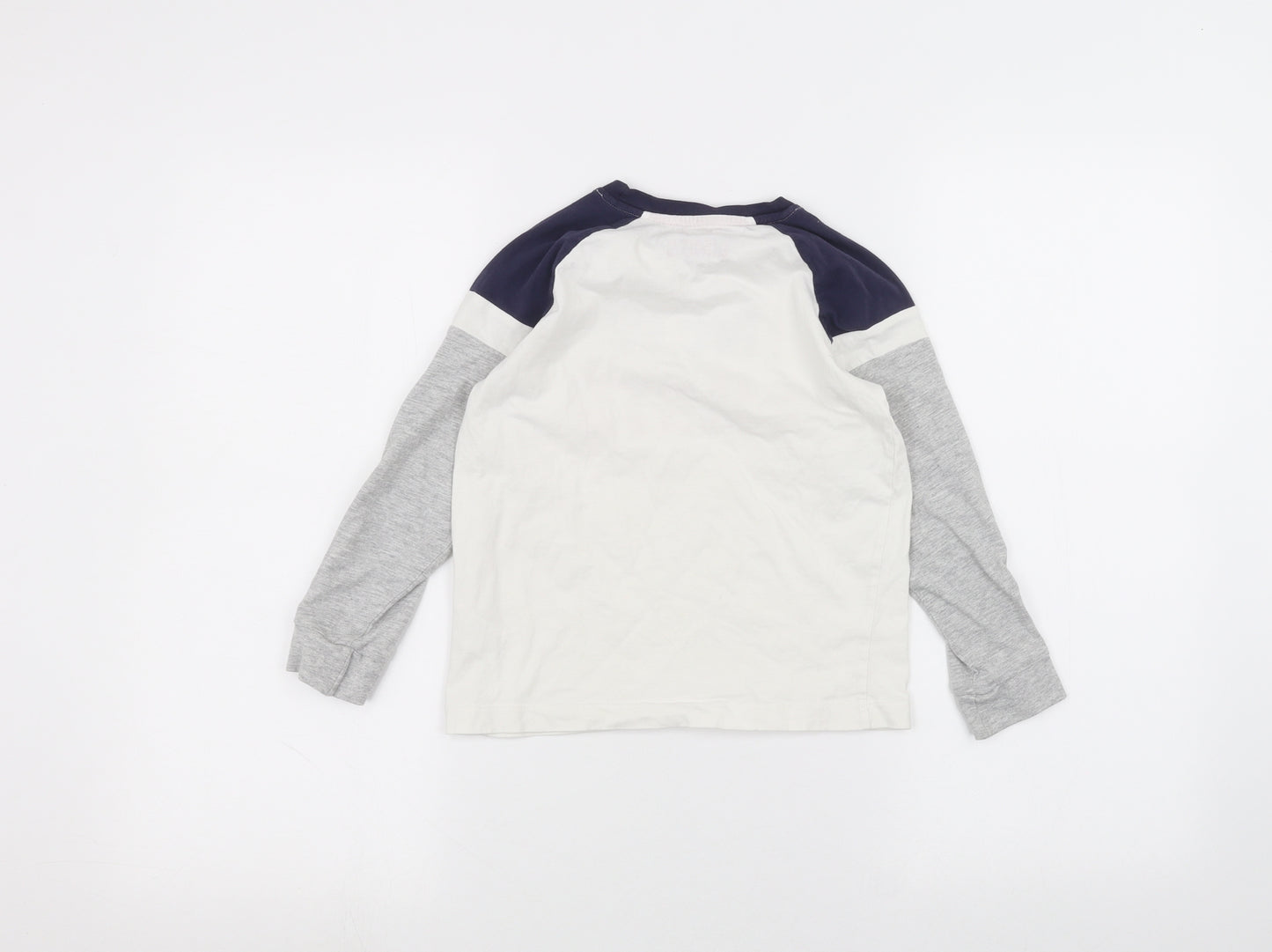 Matalan Boys White   Basic T-Shirt Size 8 Years