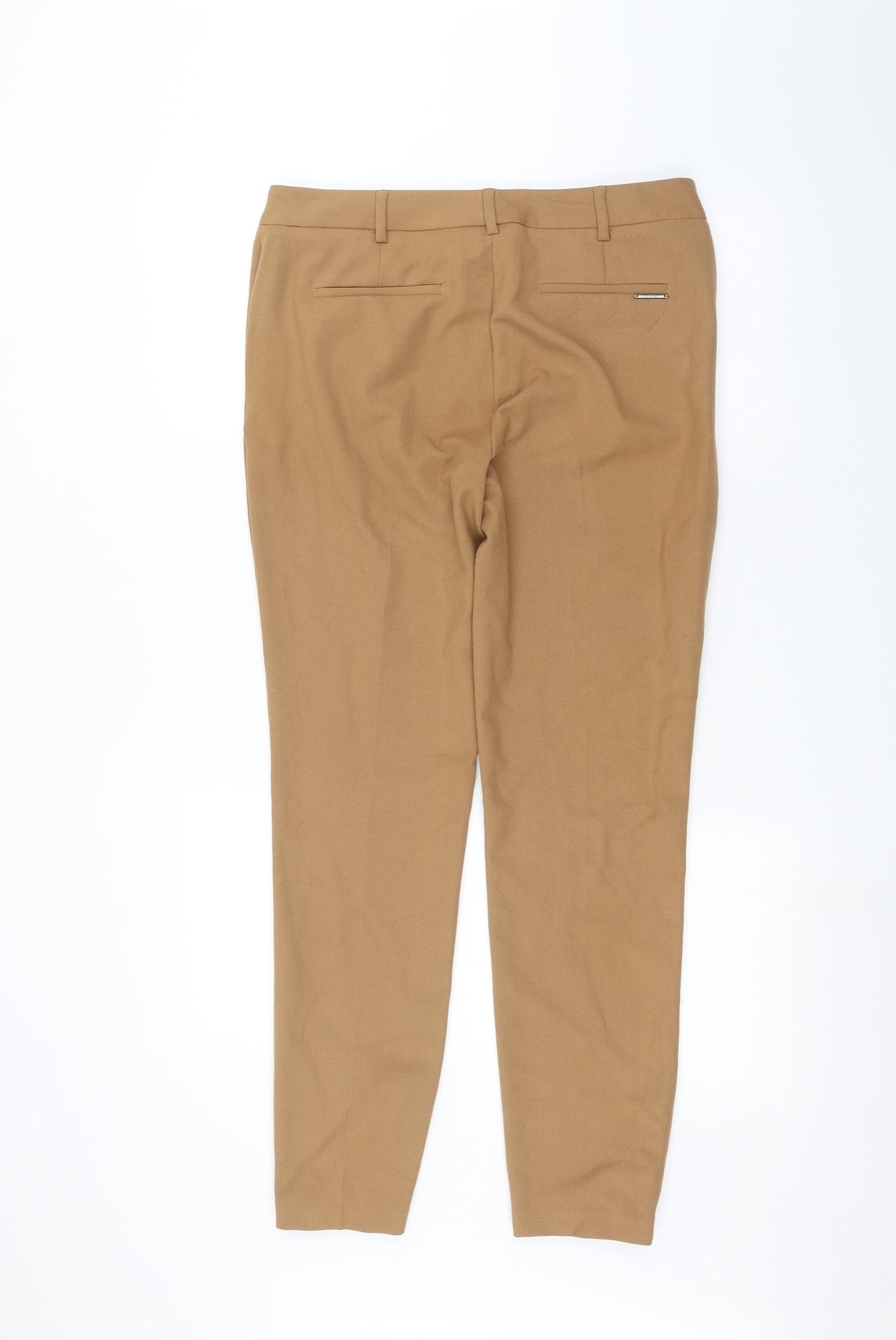 Autograph Womens Brown   Trousers  Size 12 L27 in