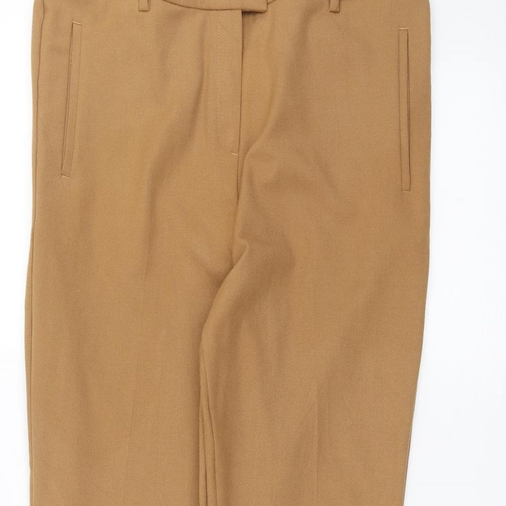 Autograph Womens Brown   Trousers  Size 12 L27 in