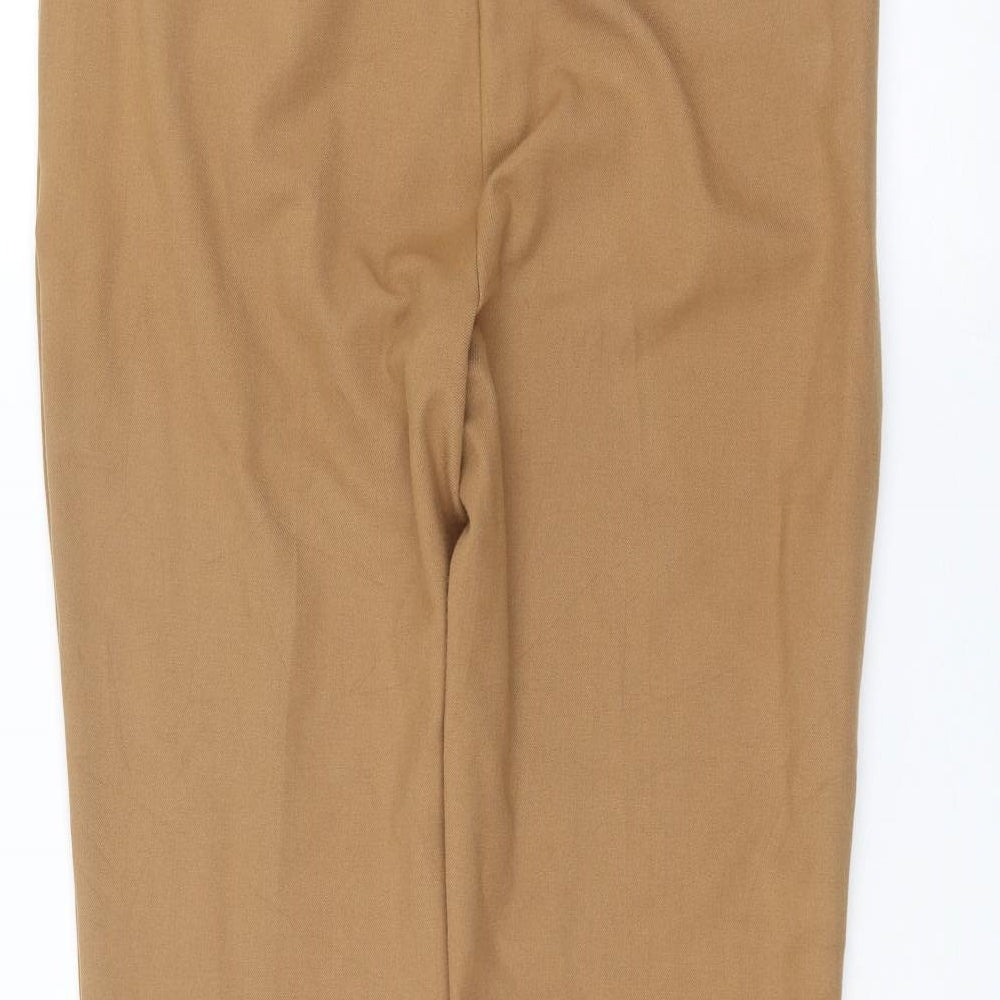 Autograph Womens Brown   Trousers  Size 12 L27 in