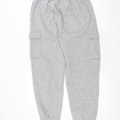 Nike Mens Grey   Sweatpants Trousers Size L L27 in - Cargo