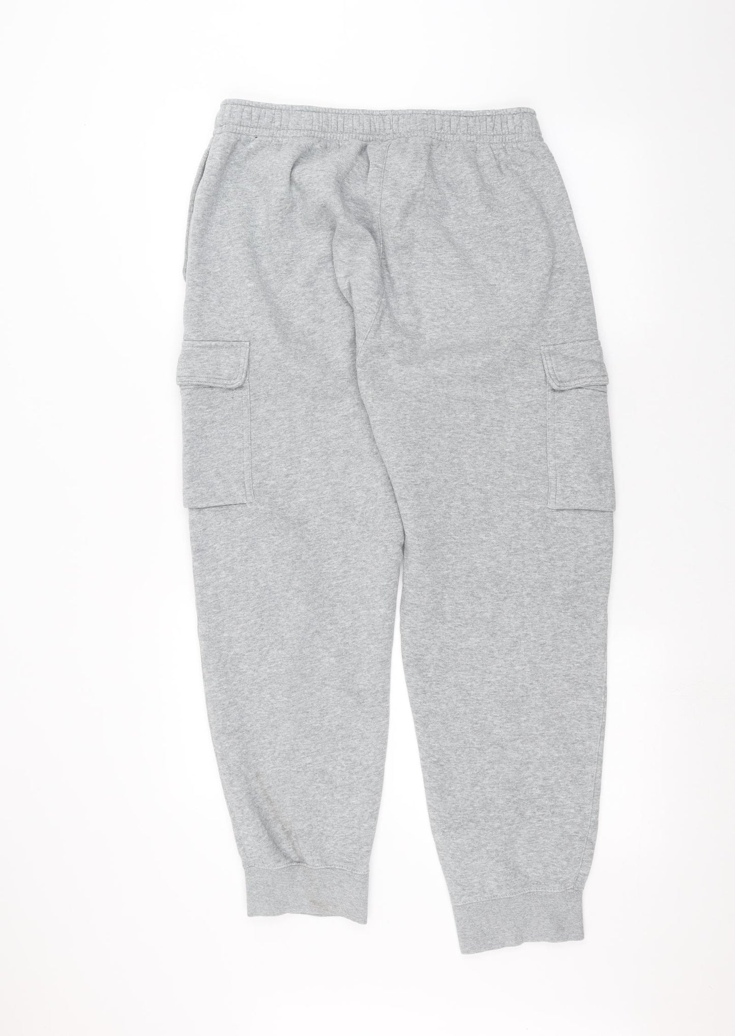 Nike Mens Grey   Sweatpants Trousers Size L L27 in - Cargo